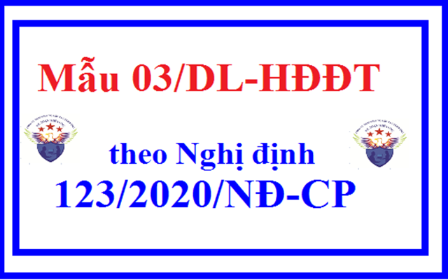 Quy định về việc khai và nộp mẫu 03/DL-HĐĐT cho cơ quan thuế doanh nghiệp cần biết